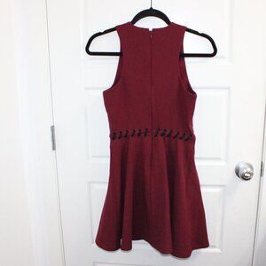 ELIZABETH And James Carter Lace Fit And Flare Size 0 Burgundy